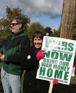 Grannies for Peace Demonstration